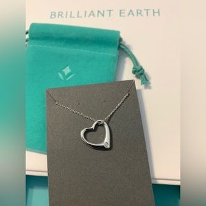 Brilliant Earth Heart Diamond Pendant